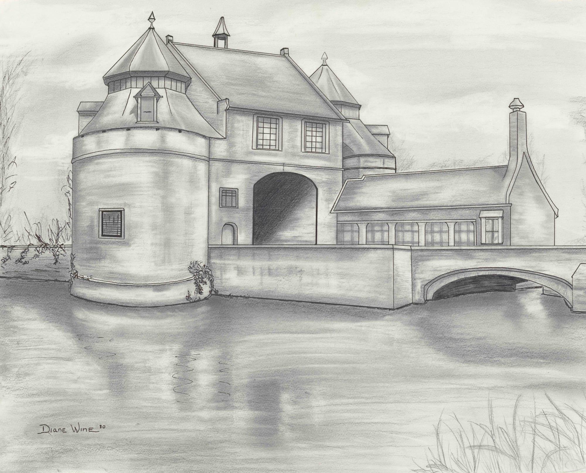 Castle on the Rhine Holland