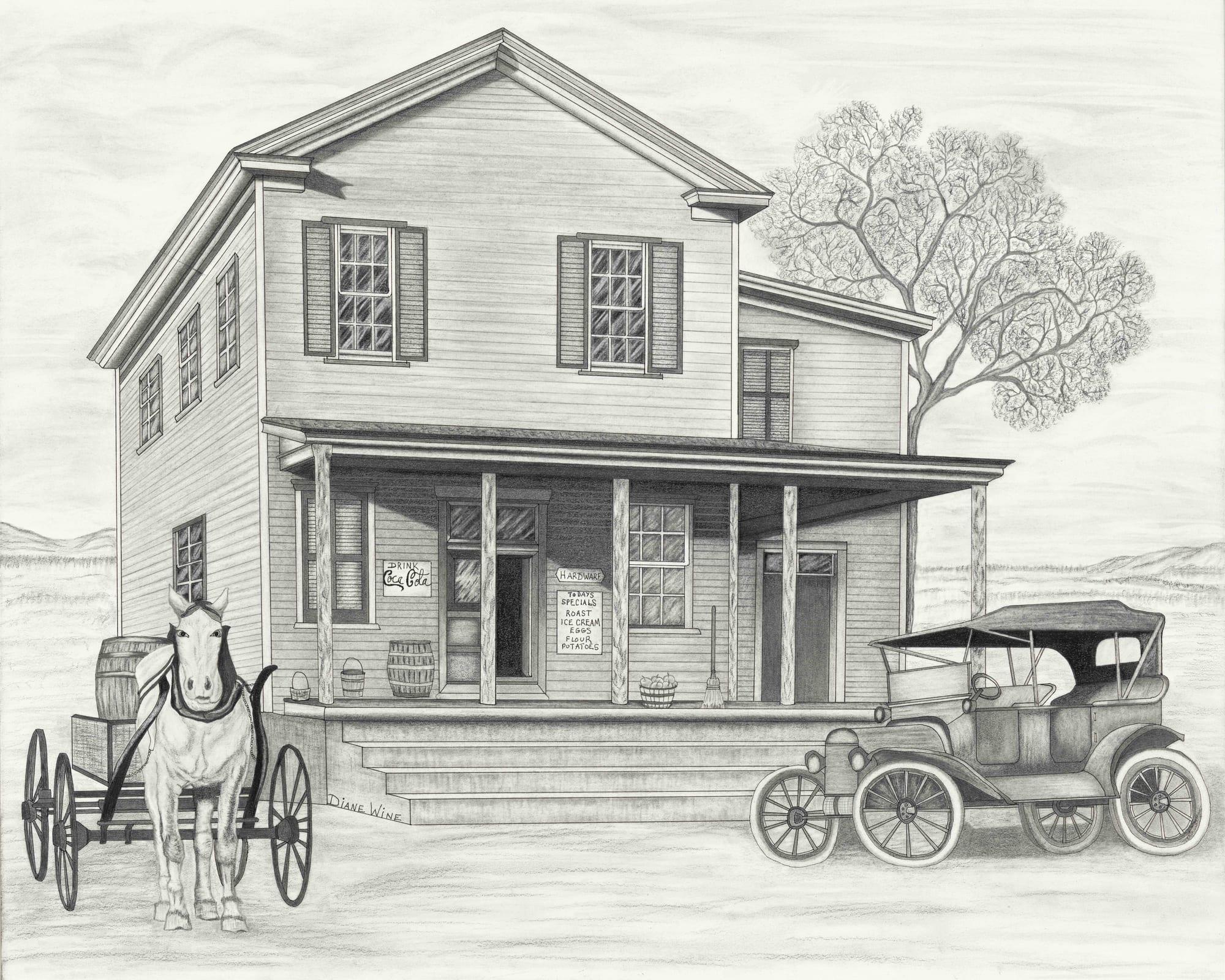 Dawsonville County Store - Montgomery MD 1917