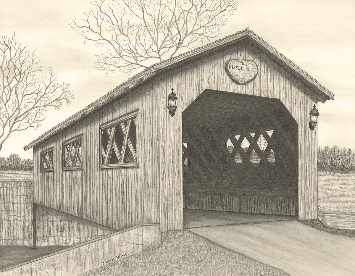 Fort Ticonderoga NY Kissing Bridge