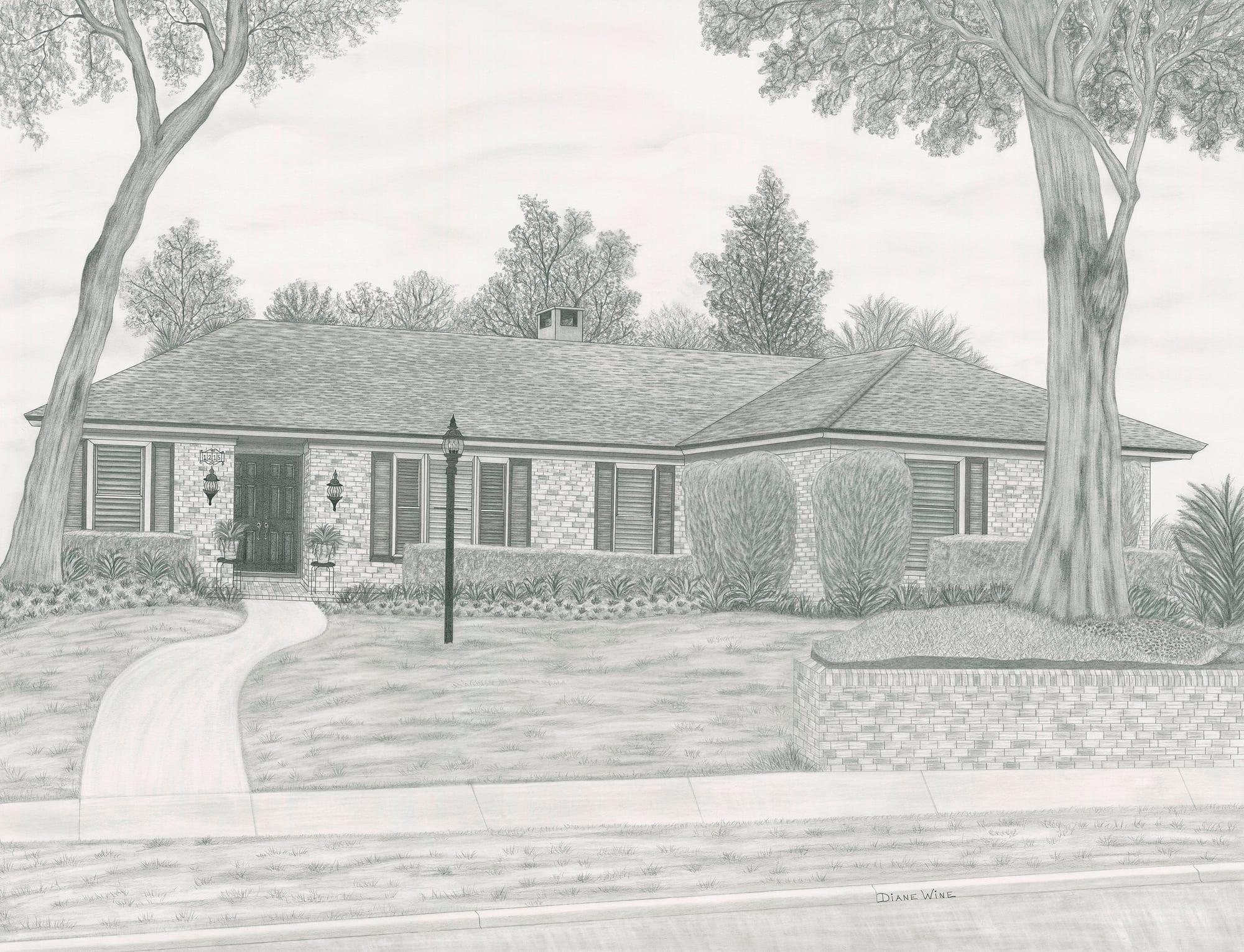 Rendering of Brouillette Hollywood CA Residence