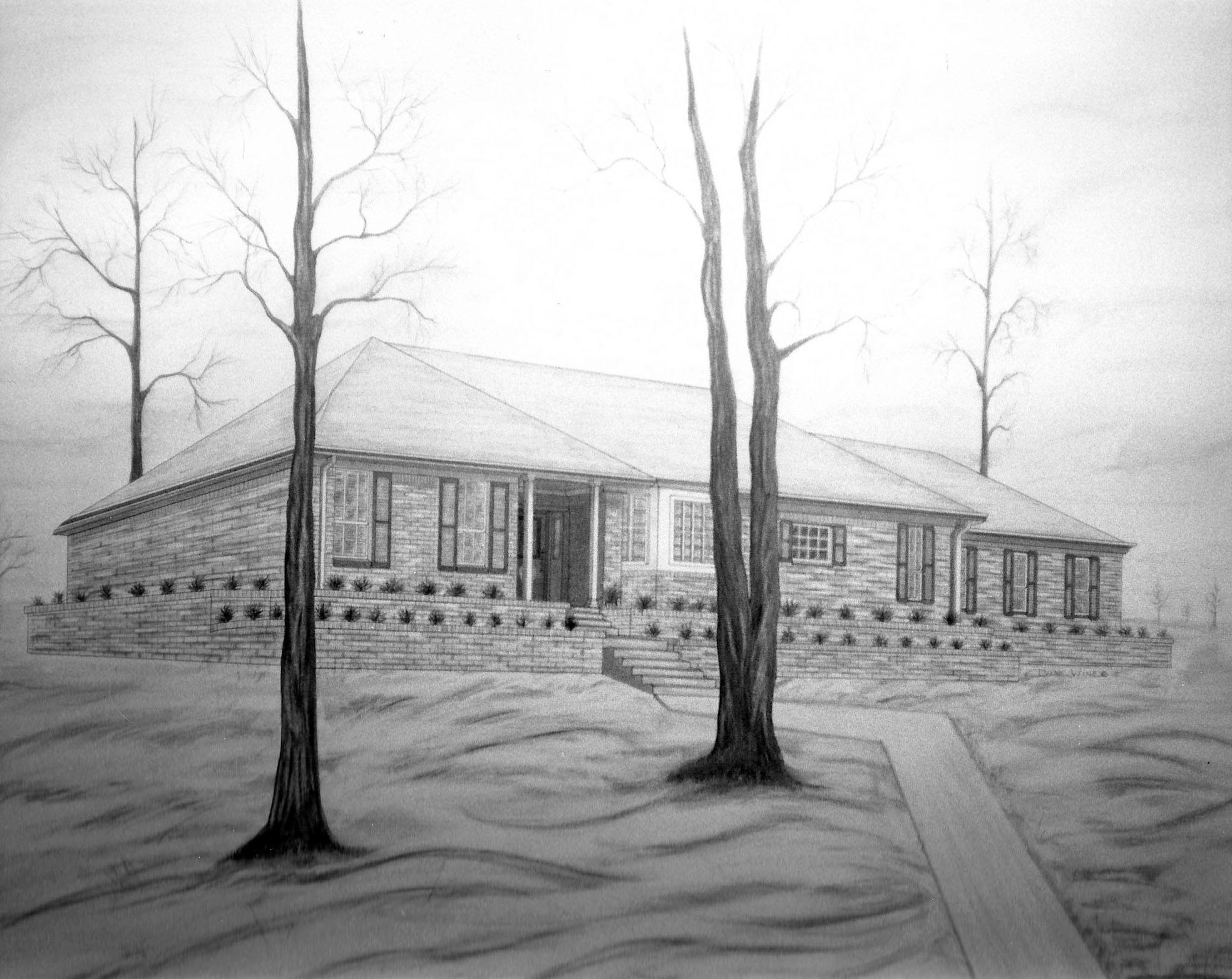 Rendering of Brouillette Hollywood CA Residence