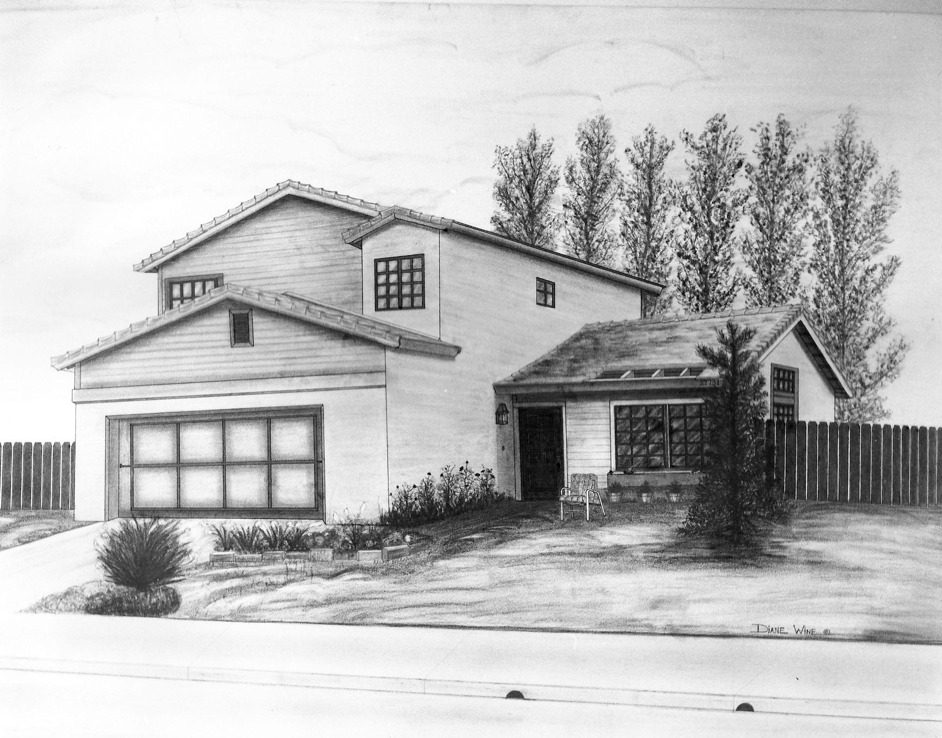 Rendering of Klotz Castaic Residence