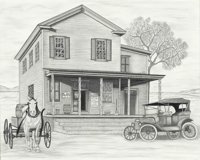 Dawsonville County Store - Montgomery MD 1917