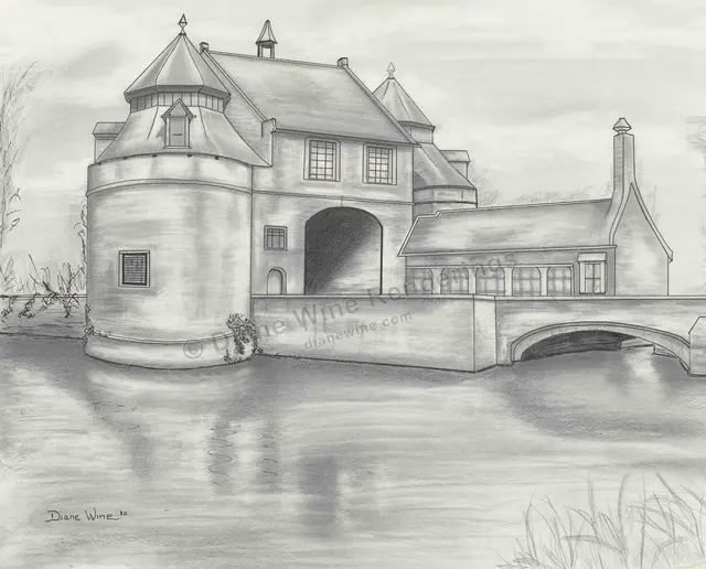 Castle on the Rhine Holland